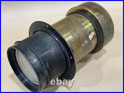 Dallmeyer London 5D # 50514 Antique 1867 Brass Lens Very Rare