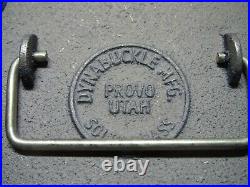 Datus Archery Club Brass Arrowhead Belt Buckle! Vintage! Very Rare! Dynabuckle