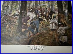 Don Troiani Battle of King's Mountain Very Rare, Rev War Print, Mint, #37
