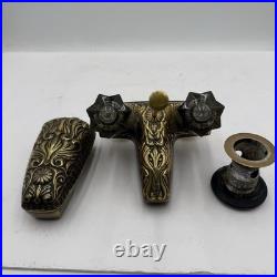 E9 Vintage Delta Deltique Brass Lavatory Faucet Very Rare