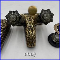 E9 Vintage Delta Deltique Brass Lavatory Faucet Very Rare
