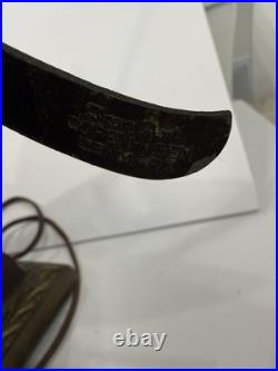 EDWARD AAGAARD VERY RARE Viking Ship LAMP Iron Art Copenhagen Denmark 16x20 EDWARD AAGAARD VERY RARE Viking Ship LAMP Iron Art Copenhagen Denmark 16x20
