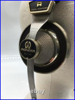 EXC++ Pioneer SE-L40 Vintage Stereo Headphones Brass & Leather Tested Very Rare