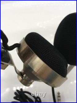 EXC++ Pioneer SE-L40 Vintage Stereo Headphones Brass & Leather Tested Very Rare