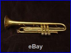 EXTREMLY RARE ADOLPHE SAX Bb TRUMPET ABOUT 1914 VERY NICE SOUND