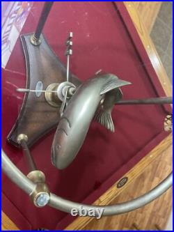 Earnest Hemingway Collection LTD. ED. Trout End Table #'d 0677 VERY RARE