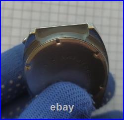 Elektronika 1 watch, red glass, very rare small model, vintage USSR