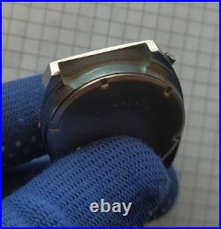 Elektronika 1 watch, red glass, very rare small model, vintage USSR
