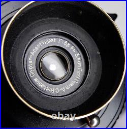 Emil Busch 3.5cm f3.5 Glyptar-Anastigmat Leica T/L mount #428343. Very Rare