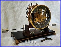 Exciting german mantel clock with a very! Rare pendulum