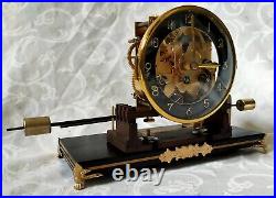 Exciting german mantel clock with a very! Rare pendulum