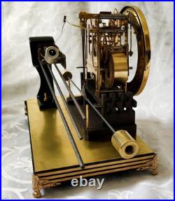 Exciting german mantel from clock with a very! Rare pendulum