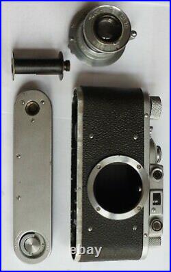 FED NKVD (type 1b) Very rare #28959 + FED lens 50mm f/3.5 L39 Leica, Zorki, FED