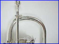 Flugel horn Willson silver plated very rare, excellent player