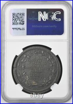 France 1792 Libertas Brass Medal NGC MS62 VERY RARE & SOUGHT AFTER ISSUE