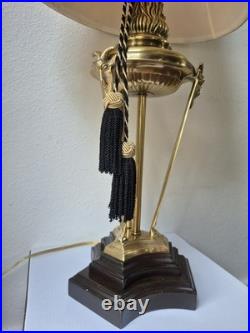 Frederick Cooper Vintage MCM Brass Goat Head Table Lamp 29 VERY Rare GORGEOUS Frederick Cooper Vintage MCM Brass Goat Head Table Lamp 29 VERY Rare GORGEOUS