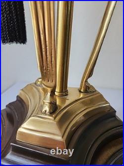 Frederick Cooper Vintage MCM Brass Goat Head Table Lamp 29 VERY Rare GORGEOUS