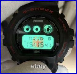 G-SHOCK Spider Man Limited DW-6900 collaboration red Japan very rare F/S USED