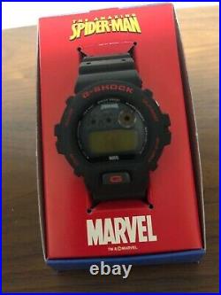 G-SHOCK Spider Man Limited DW-6900 collaboration red Japan very rare USED