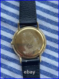 GENUINE GUCCI 3000M LUXURY WATCH VINTAGE GOLDEN DIAL SWISS 90s VERY RARE