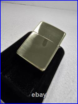 GENUINE Zippo Lighter 007 BOND Dr. No High Polish Brass 1996 UNUSED VERY RARE