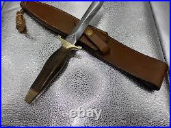 GERBER-VERY RARE Mark II Presidental Collection Fixed Blade withLeather Sheath