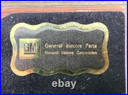 GM Parts National Dealer Advisory Council Brass Coaster Set by BTS VERY RARE