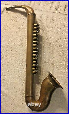 GOOFUS or Couesnophone saxophone/harmonica like horn. VERY RARE HORN