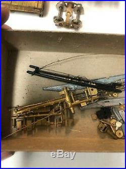 GOULD Co 120 Ton steam wrecking crane cast brass kit! VERY RARE! Need finish
