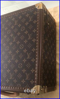 Gently Owned Auth Louis Vuitton Monogram Bisten 50 Trunk Pristine & Very Rare