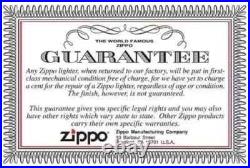 Genuine Brand New 1996 ZIPPO Lighter Very Rare INDIAN CIGAR TRADER Emblem Brass