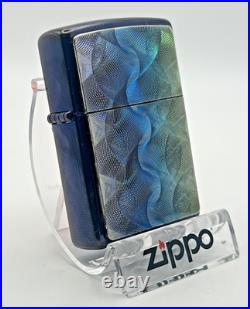 Genuine Brand New 2004 ZIPPO Lighter Stunning & Very Rare PURPLE HAZE Emblem