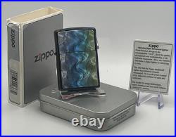 Genuine Brand New 2004 ZIPPO Lighter Stunning & Very Rare PURPLE HAZE Emblem