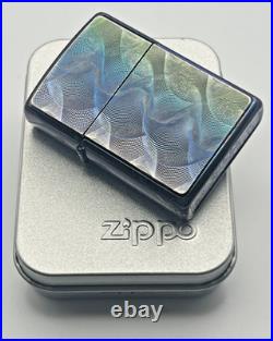 Genuine Brand New 2004 ZIPPO Lighter Stunning & Very Rare PURPLE HAZE Emblem