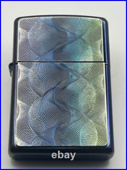 Genuine Brand New 2004 ZIPPO Lighter Stunning & Very Rare PURPLE HAZE Emblem