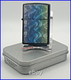Genuine Brand New 2004 ZIPPO Lighter Stunning & Very Rare PURPLE HAZE Emblem