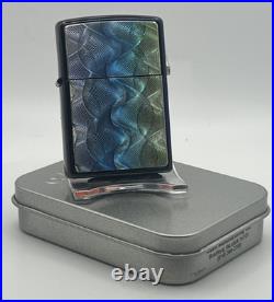 Genuine Brand New 2004 ZIPPO Lighter Stunning & Very Rare PURPLE HAZE Emblem
