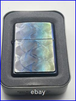 Genuine Brand New 2004 ZIPPO Lighter Stunning & Very Rare PURPLE HAZE Emblem