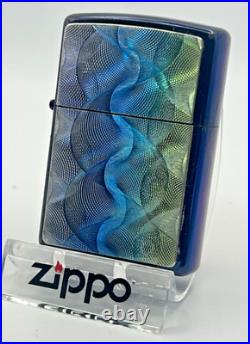 Genuine Brand New 2004 ZIPPO Lighter Stunning & Very Rare PURPLE HAZE Emblem