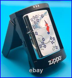 Genuine New 2002 ZIPPO Lighter Very Rare VINTAGE TOWN & COUNTRY UNIQUE DESIGN