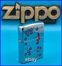 Genuine New 2002 ZIPPO Lighter Very Rare VINTAGE TOWN & COUNTRY UNIQUE DESIGN