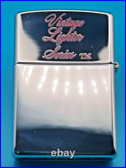 Genuine New 2002 ZIPPO Lighter Very Rare VINTAGE TOWN & COUNTRY UNIQUE DESIGN