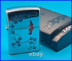 Genuine New 2002 ZIPPO Lighter Very Rare VINTAGE TOWN & COUNTRY UNIQUE DESIGN
