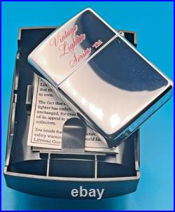 Genuine New 2002 ZIPPO Lighter Very Rare VINTAGE TOWN & COUNTRY UNIQUE DESIGN