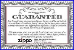 Genuine New 2002 ZIPPO Lighter Very Rare VINTAGE TOWN & COUNTRY UNIQUE DESIGN