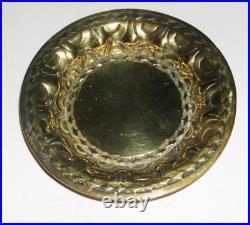Georg Mendelssohn Brass Antique Miniature Tray Very Rare Full clear Marks