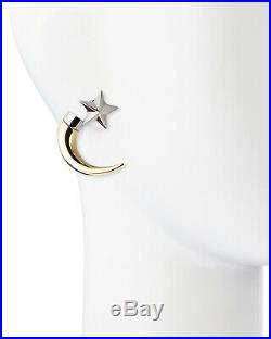 Givenchy Metallic Single Small Star Shark Tooth Earring Very Rare