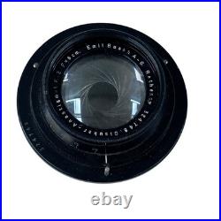 Glaukar Anastigmat F2 F=8cm Emil Busch A. G. Rathenow Block. VERY RARE