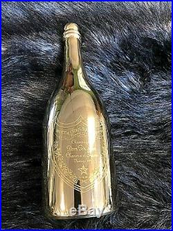 Gold Dom Perignon Brass bottle ornament Very rare