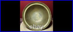 Great Quing Dynasty Marked Brass Bowl Hand made or crafted! Very rare